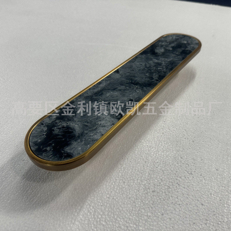加厚拉手不锈钢中式玻璃门拉手欧凯定制大理石简约别墅玻璃门把手图片