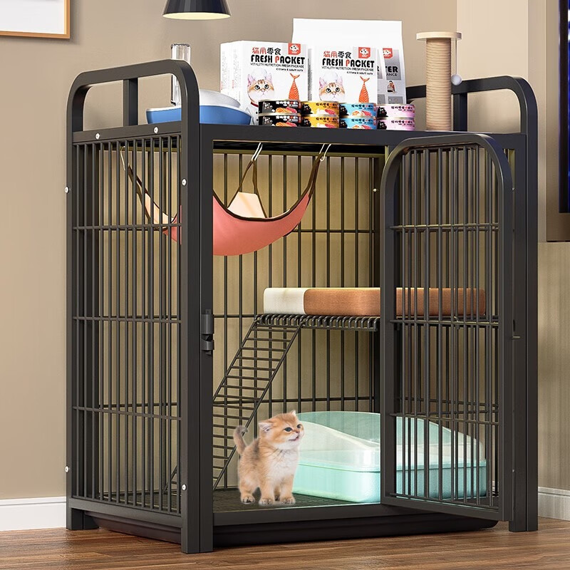 猫笼子猫别墅超大自由空间猫笼双层三层猫咪舍猫屋猫窝猫笼子笼子