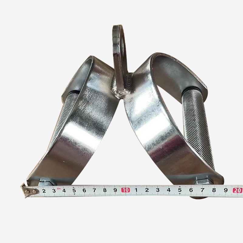 双d型拉力杆把手健身器材坐姿杆拉力划船v型力量器械配件