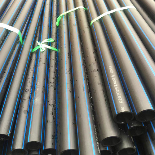 hdpe实壁管黑色农田灌溉管pe给水管大口径排水管实壁管材厂家批发