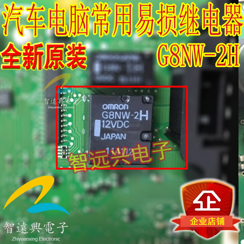 G8NW-2H-12VDC 适用于帝豪转向灯易损汽车继电器插件 10脚全新