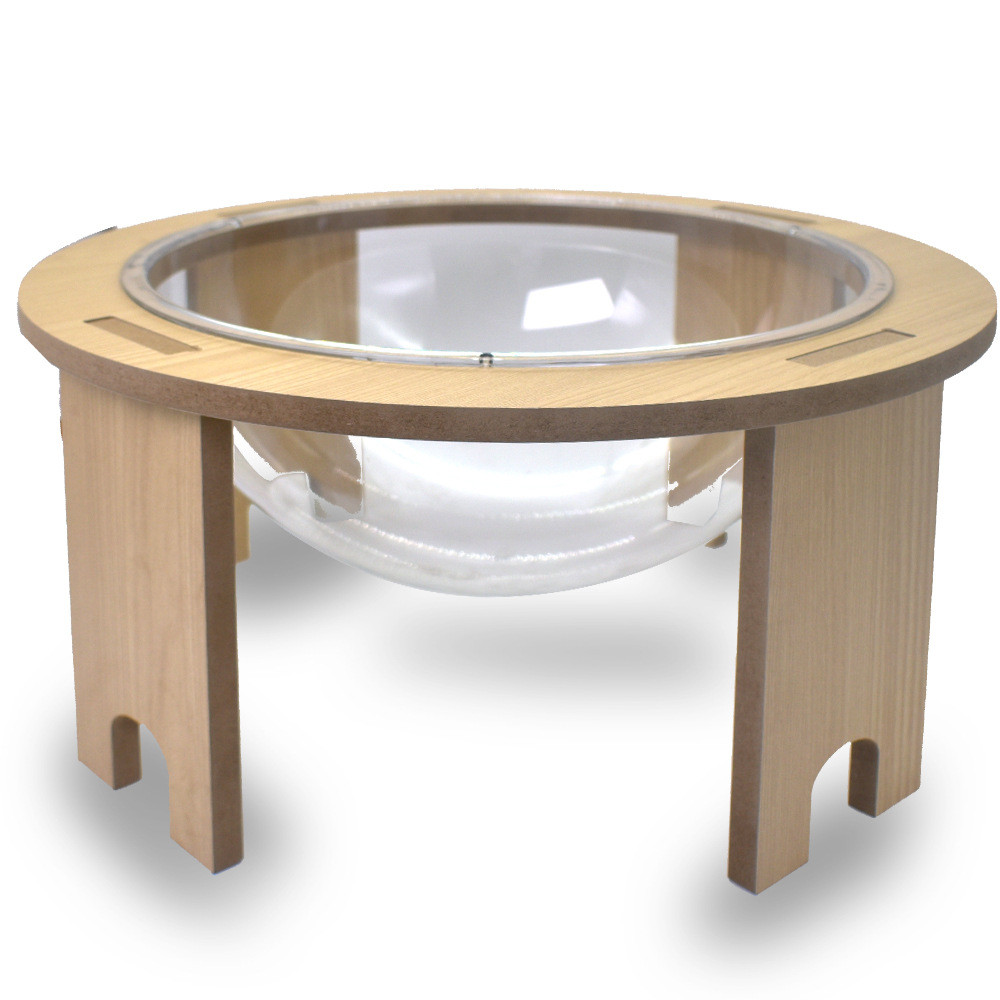 diy工厂直销木质可拆卸猫窝源头四腿组合式亚克太空舱宠物用品窝