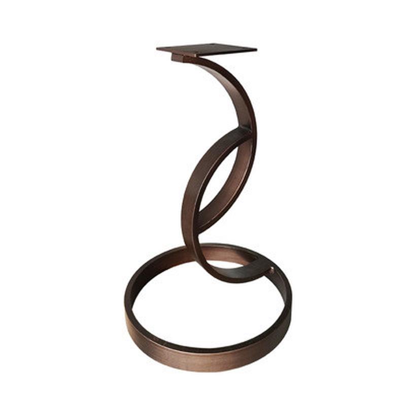 大理石不锈钢桌腿岩板角几脚轻奢碳素钢边几支架金属茶几组合底座