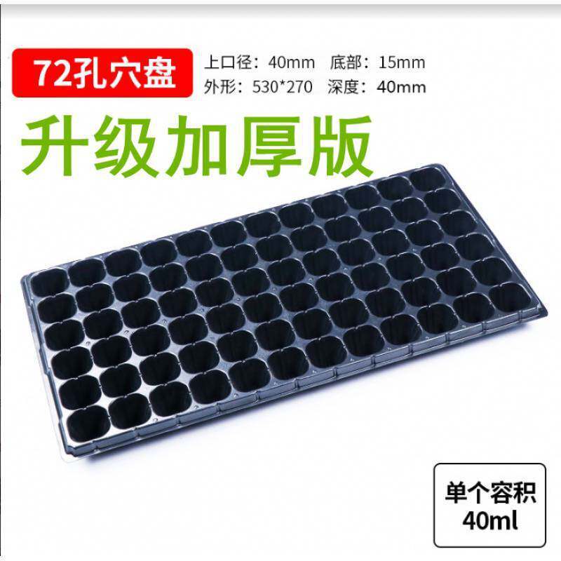 现货育苗盘批发器盘育苗盒育苗盆蔬菜育苗盆塑料育苗穴苗木多肉整