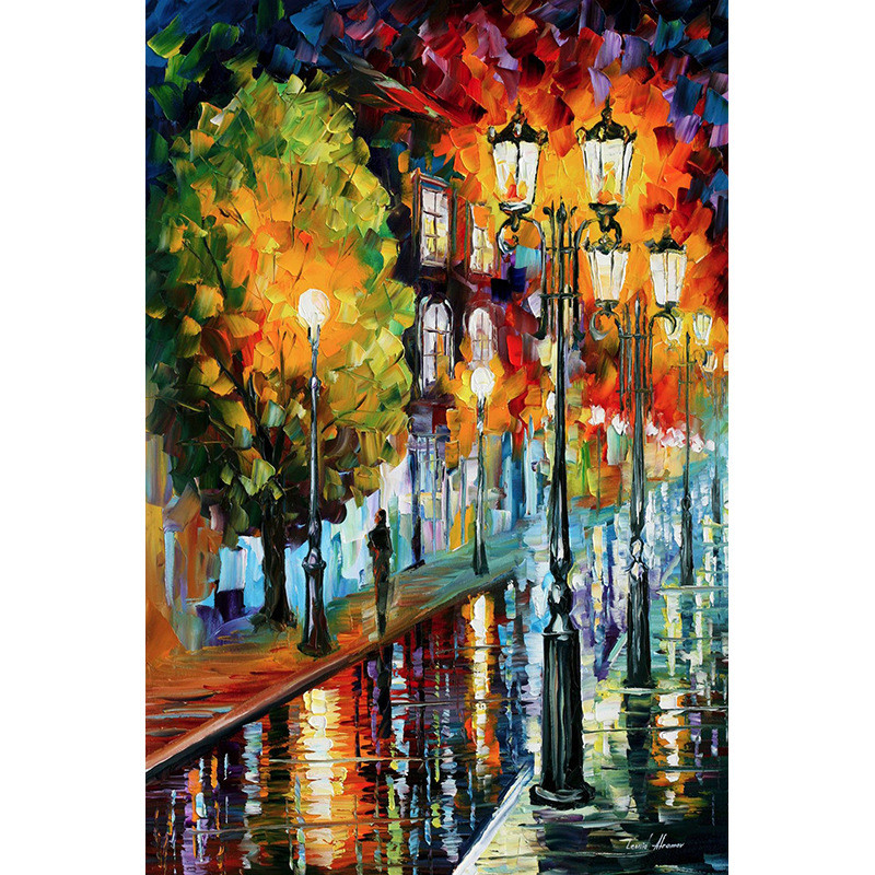 现代简约客厅装饰画电脑三联酒店家居挂画无框喷绘打印油画批发