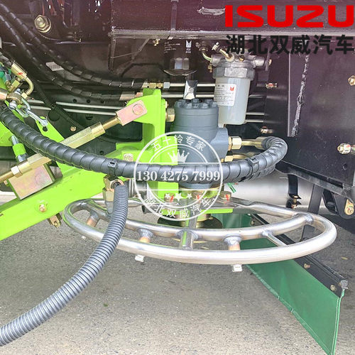 热销洗扫车配件防撞喷水架五十铃环卫架配件扫盘喷水车