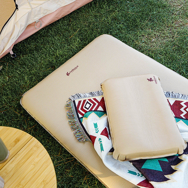 厂家直销舒适野营轻奢奶酪充气单人海绵床户外便携露营双人充气垫,户外/登山/野营/旅行用品,充气床,淘宝优惠券,粉丝福利购,淘宝优惠卷