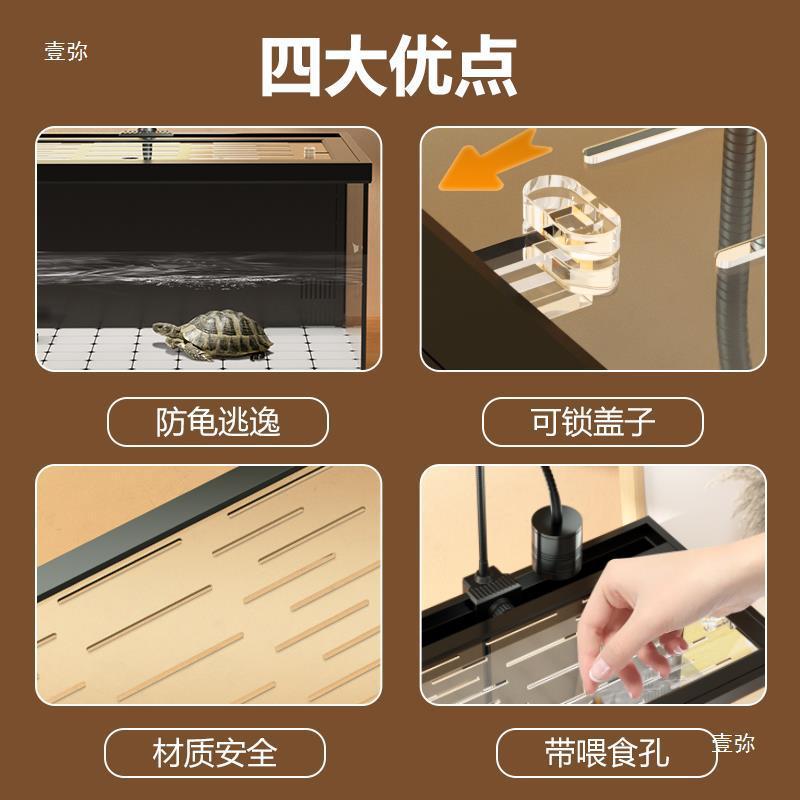 热销鱼缸盖板盖子防跳网上盖顶盖雷龙盖防逃亚克力鱼缸乌龟缸防猫