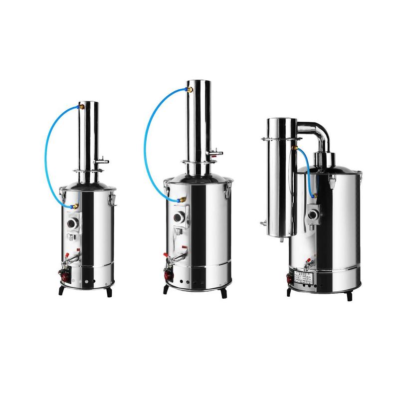 不锈钢实验室蒸馏水器蒸馏水机蒸馏水制水器断水自控5l10l20l电热