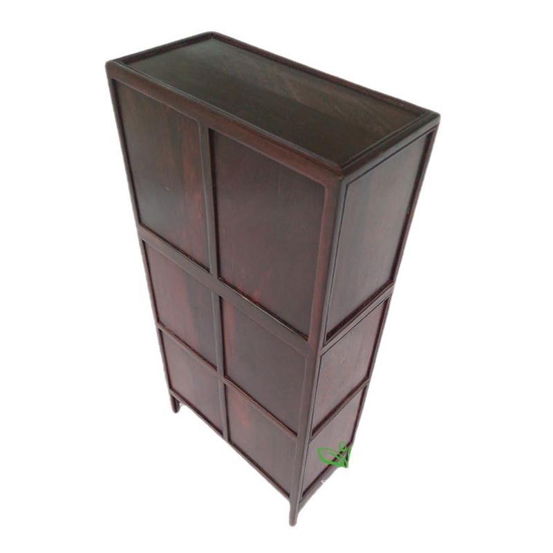红木工艺品微型仿明清家具模型红酸枝木质微缩家具居子顶箱柜摆件