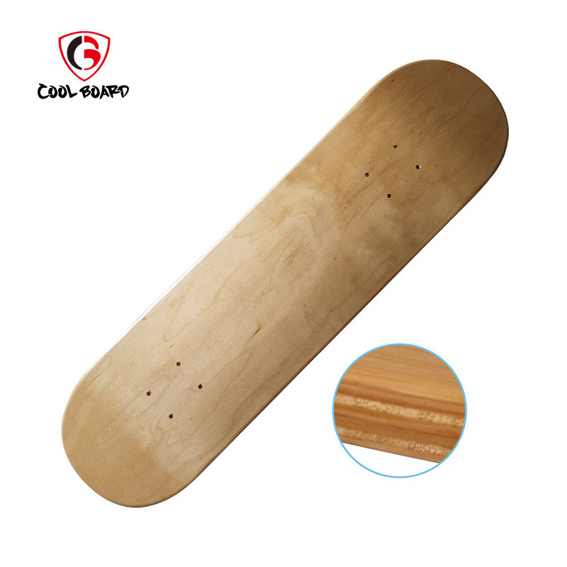 批量生产滑板板面四轮级翘光板a双东北枫加枫滑板板片