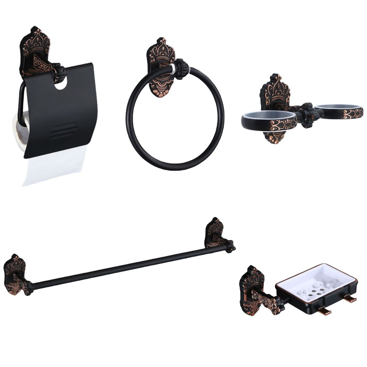 用品浴室挂墙壁上多功能免打孔洗漱卫生间配套装摆件置物架