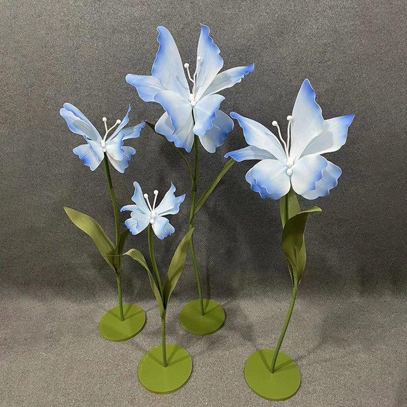 婚庆大丽花路引蝴蝶立杆丝网花纸艺户外婚礼布置莫奈花园橱窗装饰,节庆用品/礼品,礼花/礼炮,淘宝优惠券,粉丝福利购,淘宝优惠卷