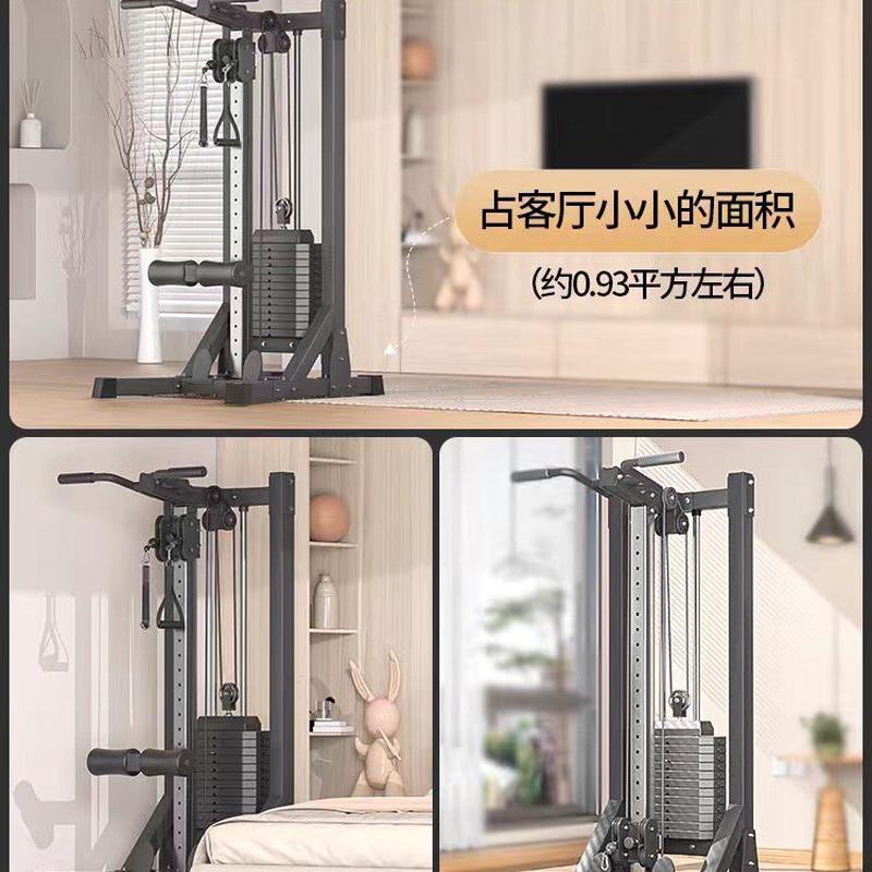热销龙门架引体向上多功能一体单高位下拉健身器材家用划船机训练