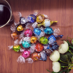 国内现货美国进口lindt Lindor瑞士莲夹心巧克力松露球