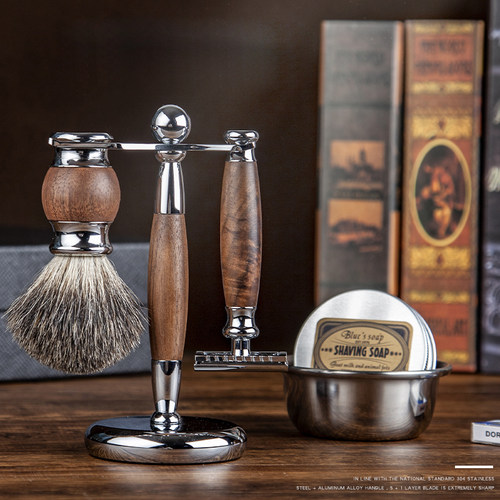 刮胡刀GOLDSMITH双面复古手动