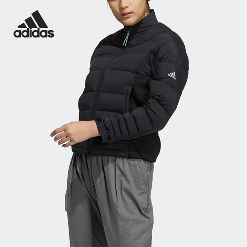 Adidas/阿迪达斯正品DOWN JKT女子高尔夫运动短款羽绒服GT3368
