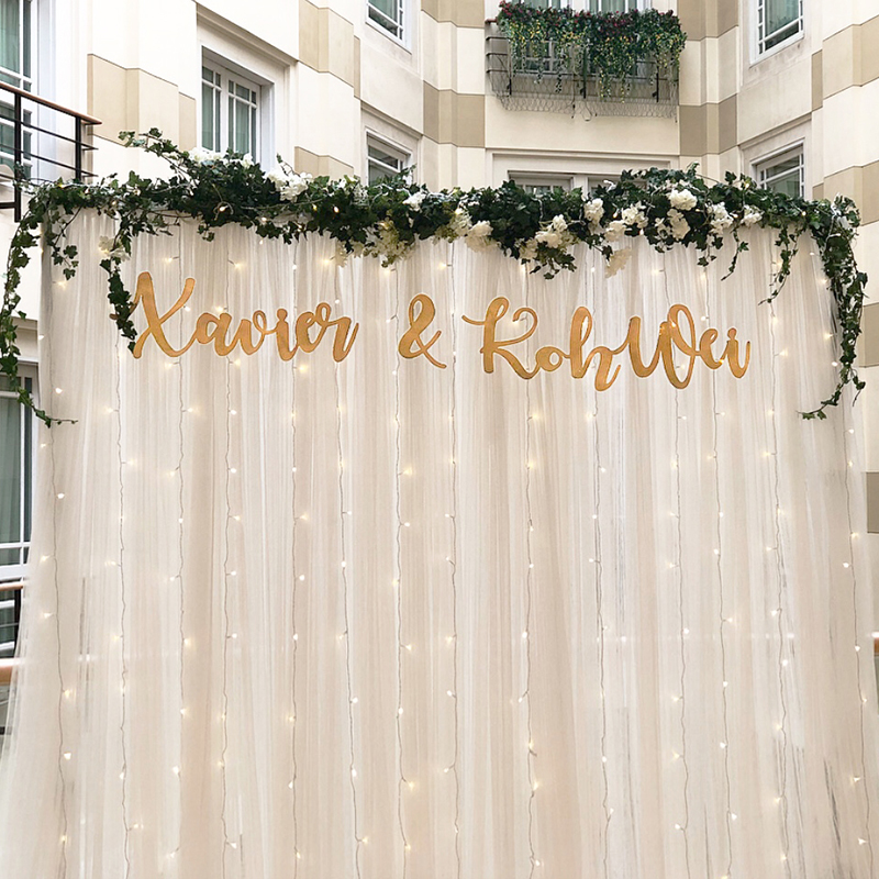 生日婚礼舞台拍照道具定做木质