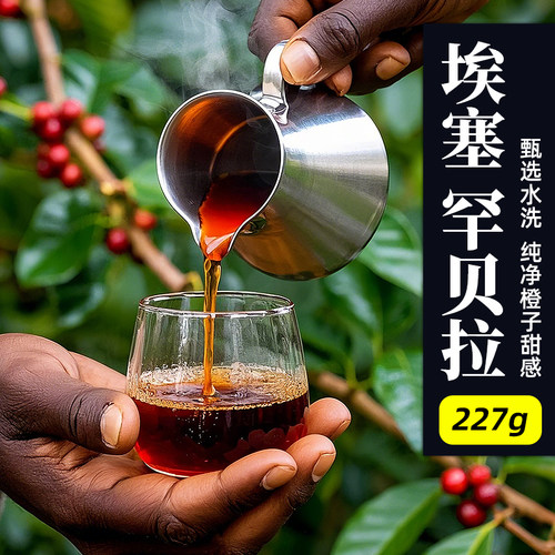 古吉·罕贝拉G1·甄选水洗处理·浅烘 埃塞俄比亚手冲咖啡豆