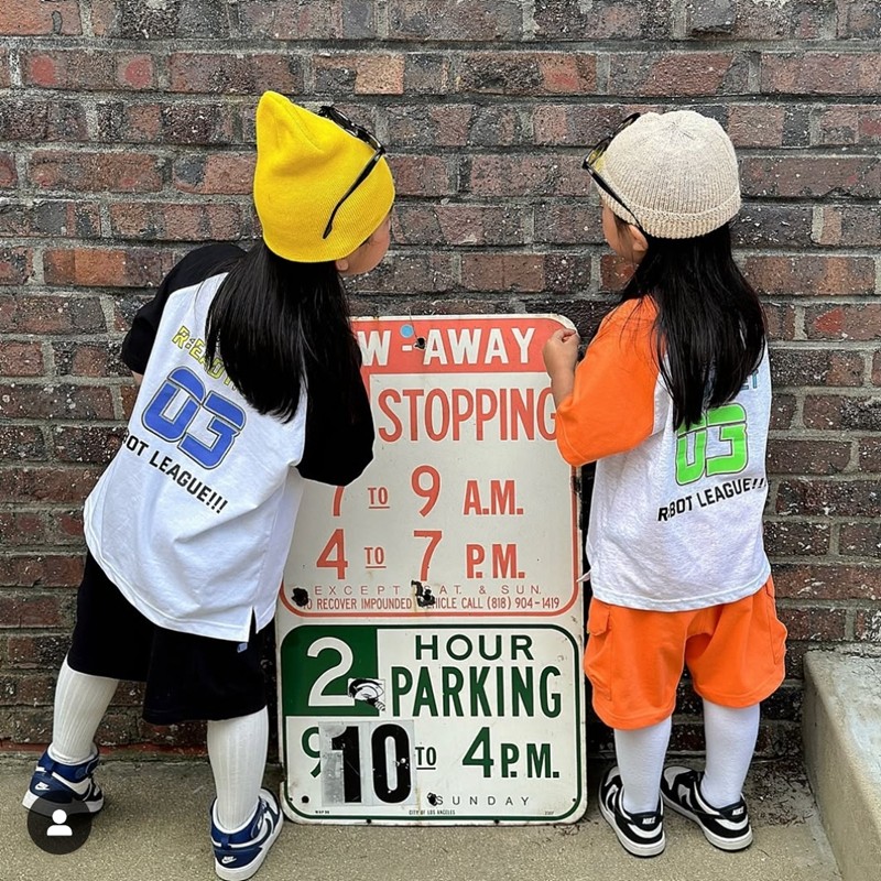 110-155韩系男女童两色插肩袖字母速干短袖短裤运动套装