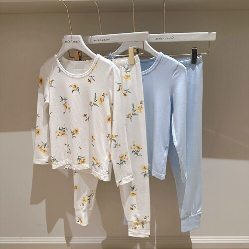 特价（原59）包邮110-150日系女童多色莫代尔柔软家居服睡衣套装