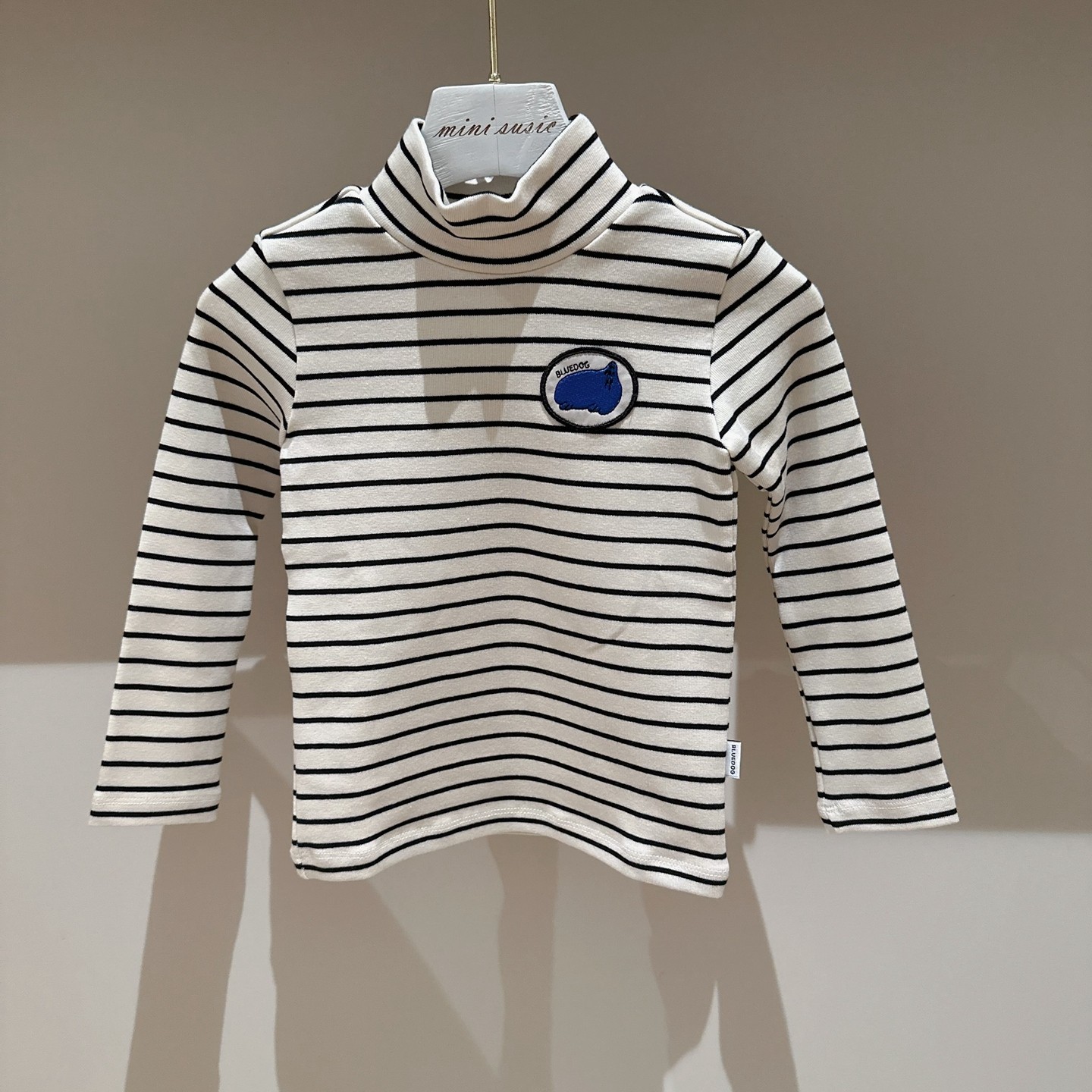 断码100-155韩系男女童黑白条纹半高领长袖打底衫T恤,童装/婴儿装/亲子装,T恤,淘宝优惠券,粉丝福利购,淘宝优惠卷