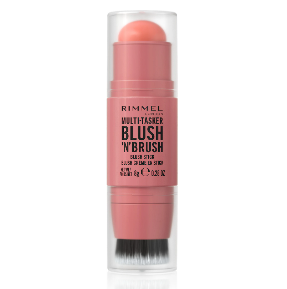 Rimmel Multi-Tasker Blush'N'brush防水桃色珊瑚色腮红棒