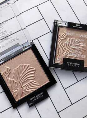 WetnWild湿又野高光闪粉提亮立体修容香槟樱花色浮雕高光粉322B
