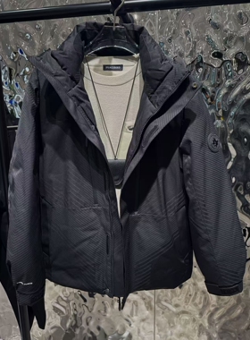 B2ACE4605 太平鸟男装冬季新款廓形宽松休闲保暖鸭绒羽绒服外套潮