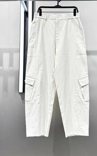 B1GLG2529 太平鸟男装2026年夏季新款宽松时尚直筒工装大口袋长裤
