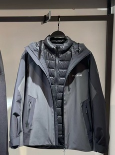 B2ACF420C 宽松工装 太平鸟男装 新款 冲锋衣外套 2025冬季 B2BCF4220