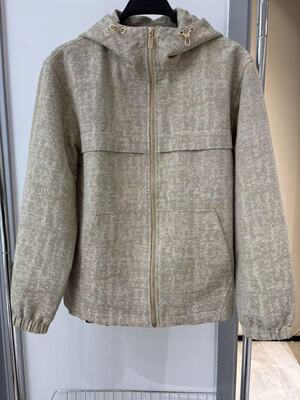 B1BCF3433 太平鸟男装春季新款宽松休闲时尚舒适百搭连帽夹克外套