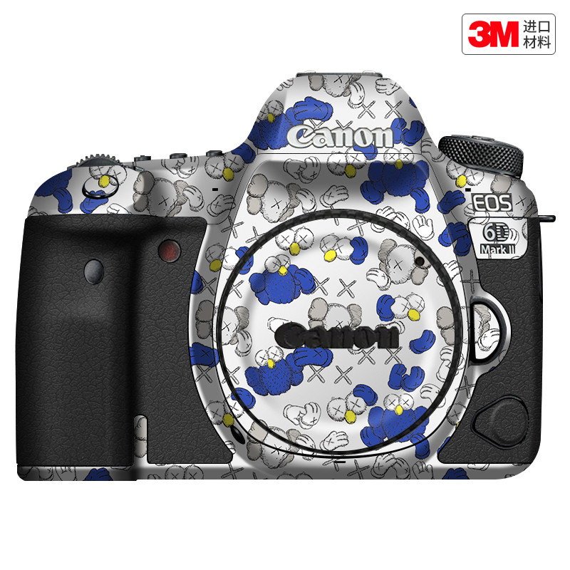 玛彩克 适用于佳能EOS 6D2相机保护贴膜 6d2机身贴纸背胶彩贴3M