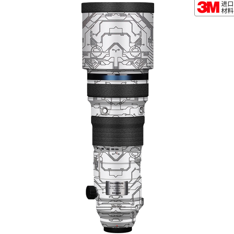 玛彩克 适用于奥林巴斯150-400 F4.5 Pro镜头保护贴膜 背胶贴纸3M