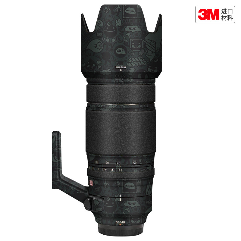 玛彩克 适用于富士XF50-140 F2.8镜头保护贴膜磨砂贴纸背胶彩贴3M