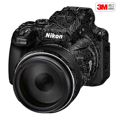 玛彩克 适用于尼康COOLPIX P1100相机保护贴膜p1100贴纸彩贴3M