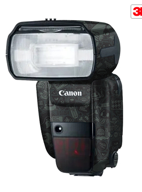 玛彩克 适用于佳能600EXII-RT闪光灯保护贴膜 贴皮卡通贴纸3M