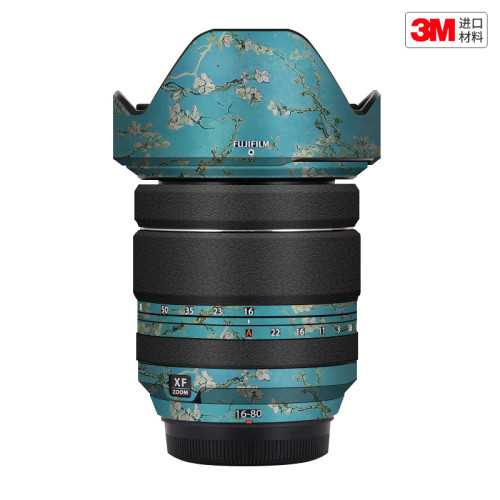 玛彩克 适用于富士XF16-80 F4镜头保护贴膜xf1680贴纸改色膜3M