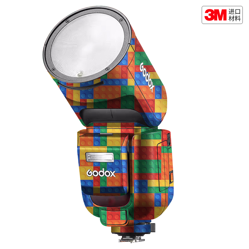 玛彩克 适用于神牛V1Pro闪光灯保护贴膜V1 pro 贴皮卡通贴纸3M