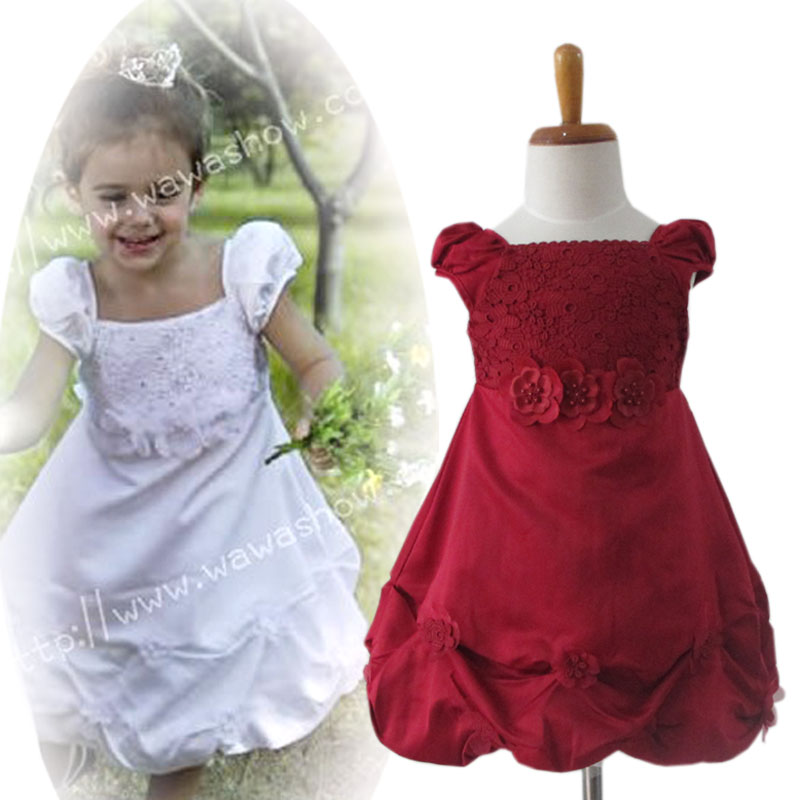 清帕娃斯特夏季女童连衣裙宝宝公主裙洋气灯笼裙气质礼服裙N911