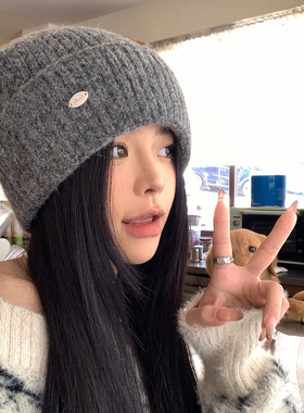 小溜家 10月21日新品上架 韩国喷毛铁片堆堆帽防晒遮阳帽子