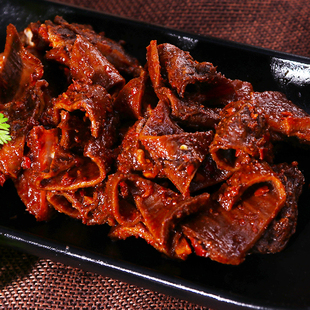 肉食香辣牛肠湖南特产武冈卤菜邱记卤味洞口真空即食烤牛杂牛肚
