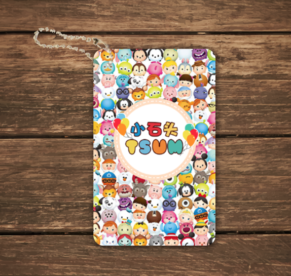 Q版迪士尼tsum公仔头卡哇伊派对名字牌行李牌挂牌吊牌创意礼物