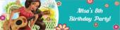 女孩生日派对拉丁公主艾莲娜Elena横幅条幅拉条定制banner长条