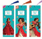 新款 女孩生日派对拉丁公主艾莲娜Elena书签可爱卡通学生diy创意