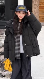 方也2025冬款男女童韩版90白鸭绒儿童羽绒服加厚洋气外套潮28708