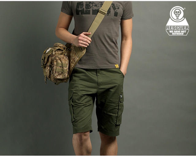 拯救者户外休闲裤五分正品纯棉