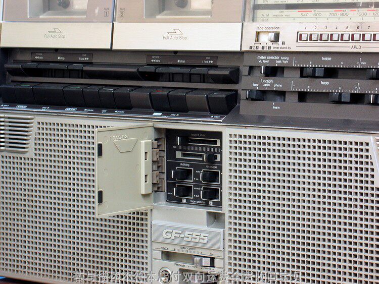天弘霁月No506品相88经典原装GF-555录音机收录机手提播放机磁带