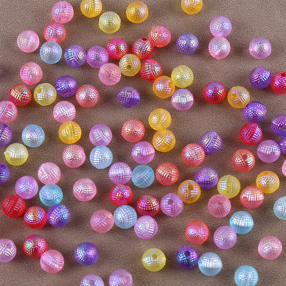 饰品配件亚克力手工串珠手链散珠