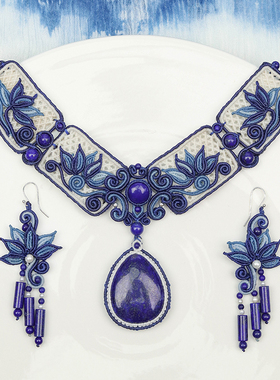 原创大气饰品项链饰品栖石